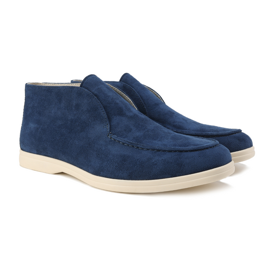 DI APOLLO - Hoge Suede Loafers