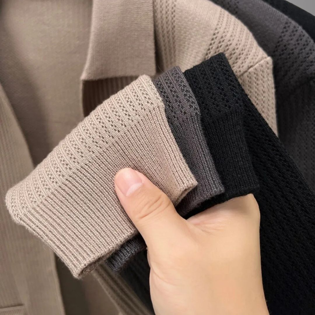 Antonio - Gebreide Cardigan met zakken