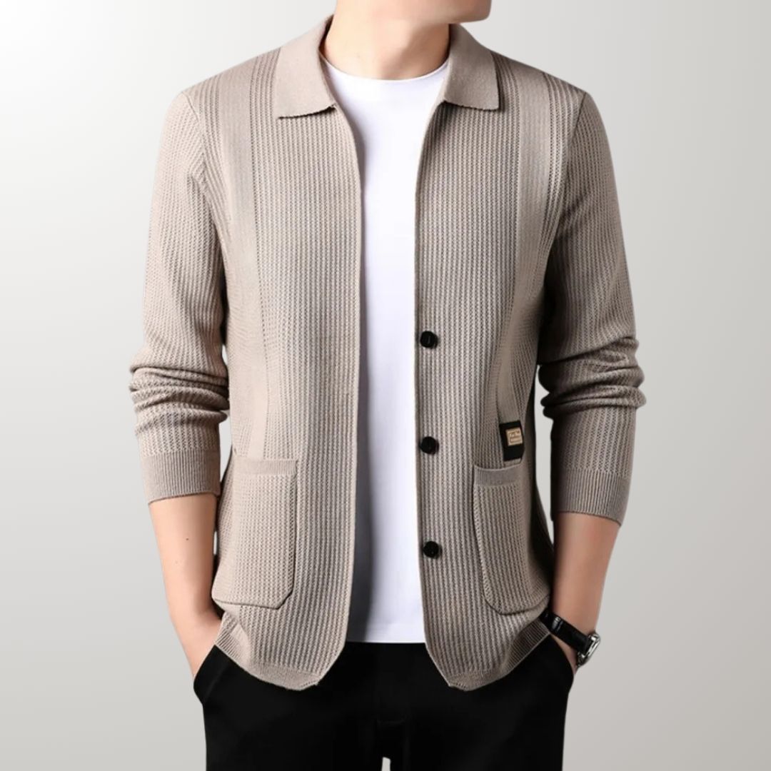 Antonio - Gebreide Cardigan met zakken