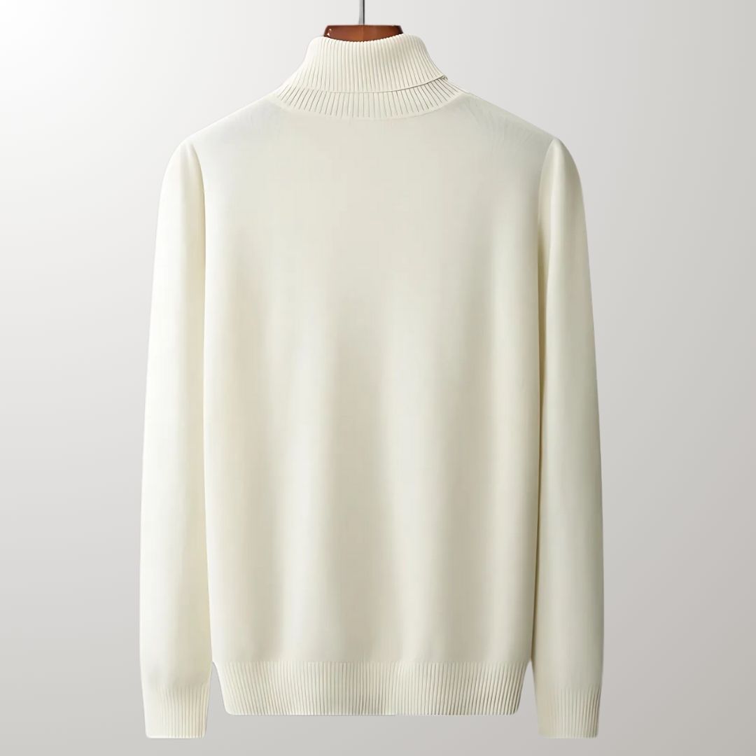 Massimo - Cashmere trui met kraag