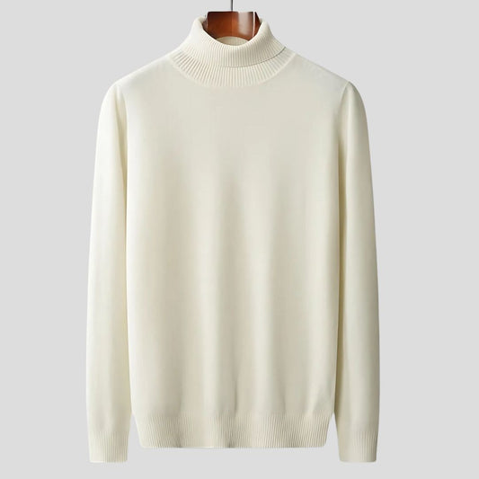 Massimo - Cashmere trui met kraag