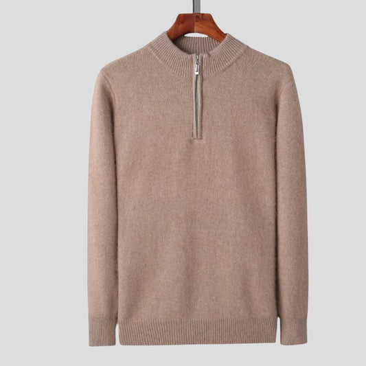 DI APOLLO - Cashmere zip-up trui