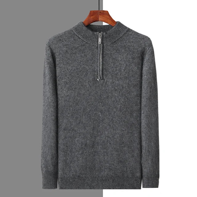 DI APOLLO - Cashmere zip-up trui