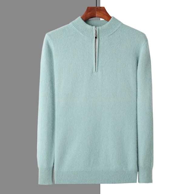 DI APOLLO - Cashmere zip-up trui