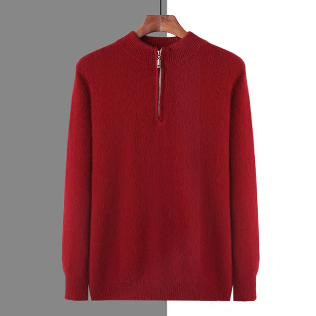 DI APOLLO - Cashmere zip-up trui